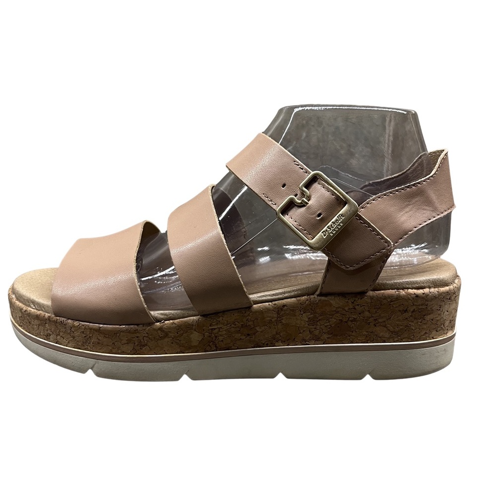 Dr. Scholl's Once Twice Espadrille Sandal Blush Women’s 8.5M Cork Platfom